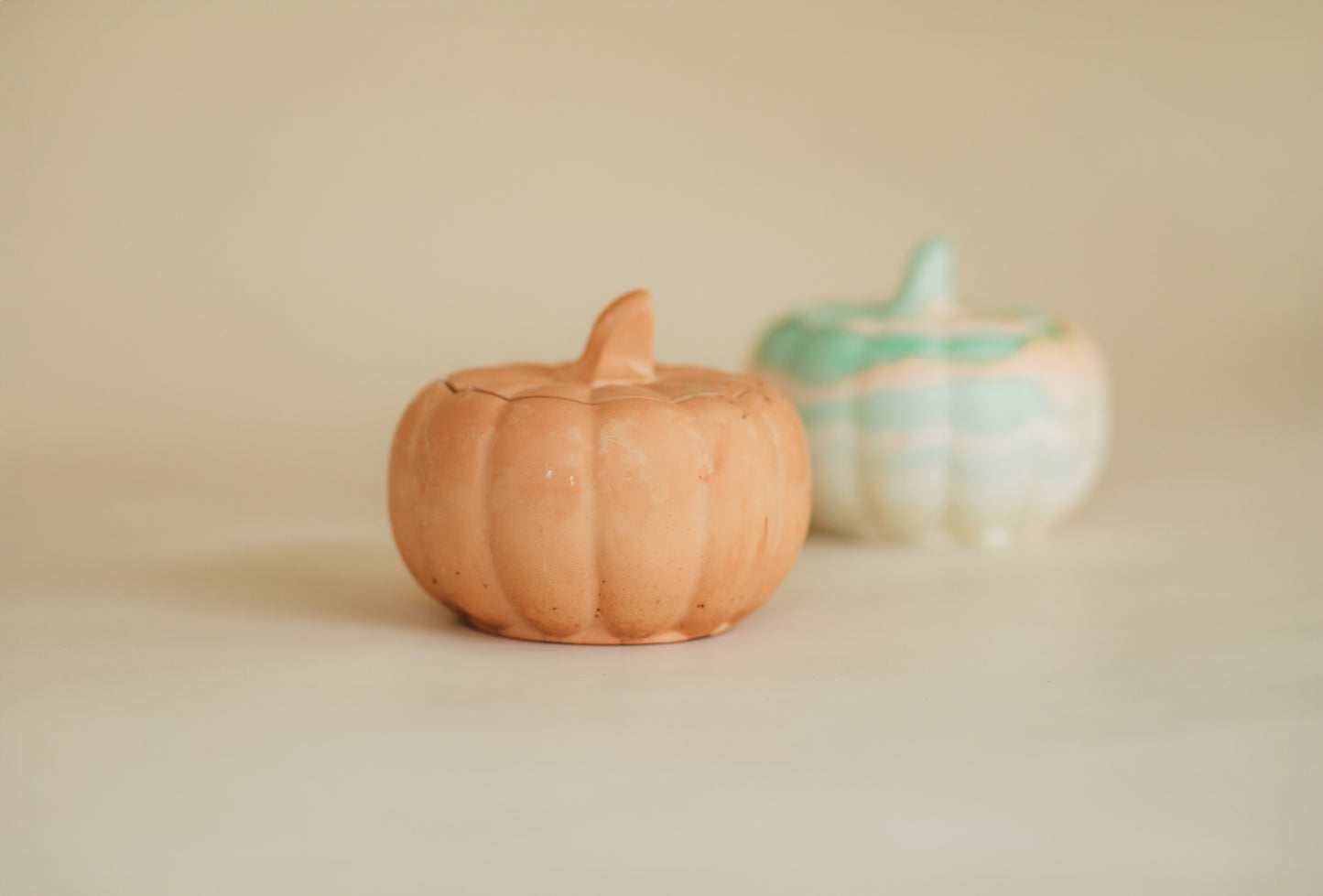Warm Apple Cider Donuts 5oz Decorative Pumpkin Candle