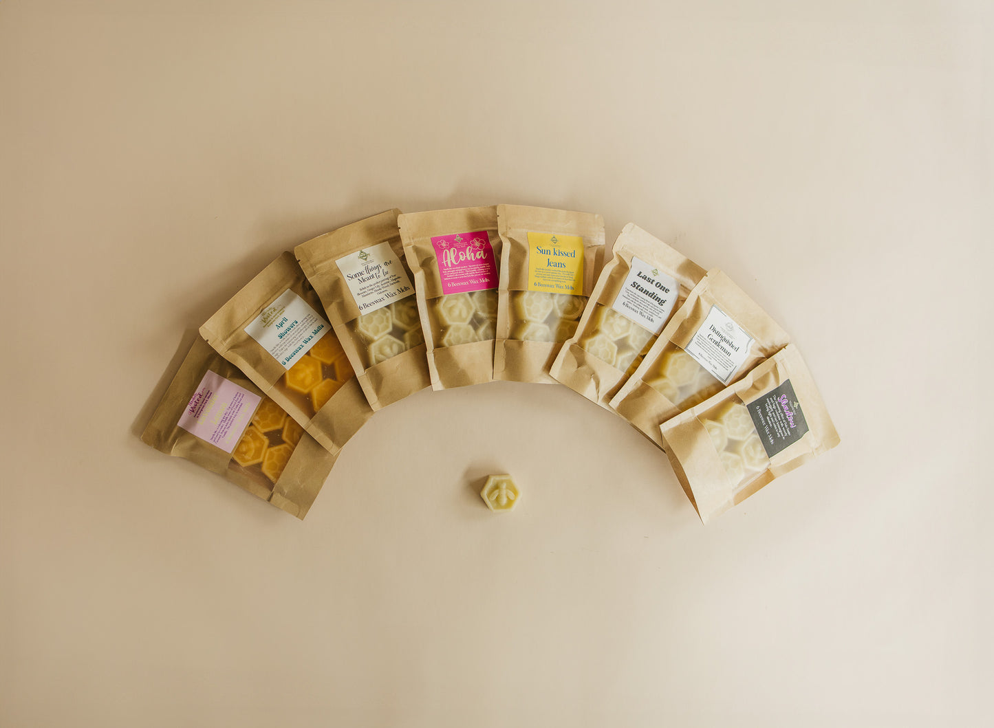 Warm Apple Cider Donuts Beeswax Wax Melts-6
