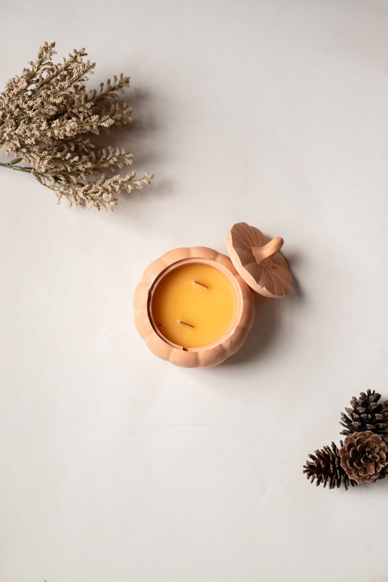 Pumpkin Spice & Everything Nice 5oz Decorative Pumpkin Candle