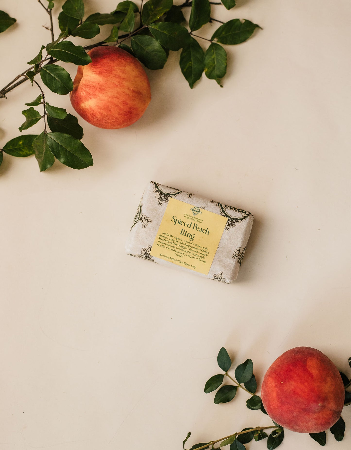 Spiced Peach Ring Goat Milk & Shea Butter Soap - Currently Unavailable