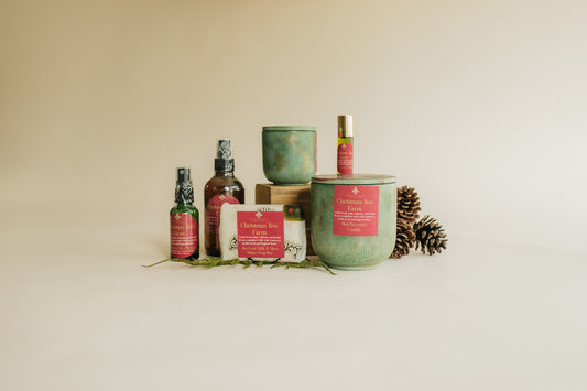 Christmas Tree Farm Beeswax Candle