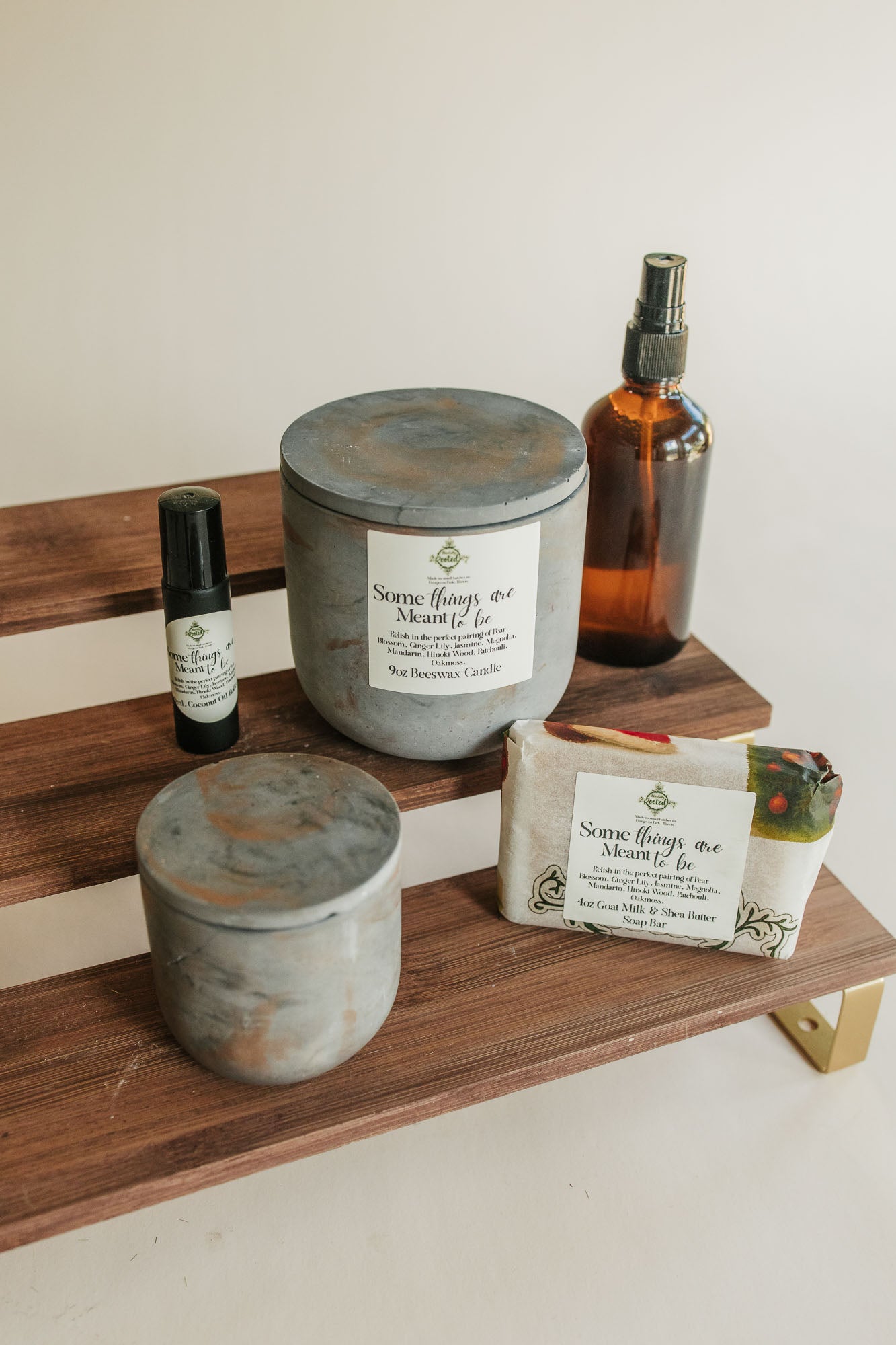 Some Things Are Meant to Be Beeswax Candle