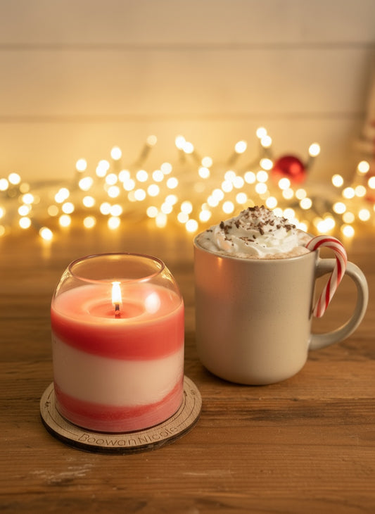 Home for the Holidays Beeswax Candle