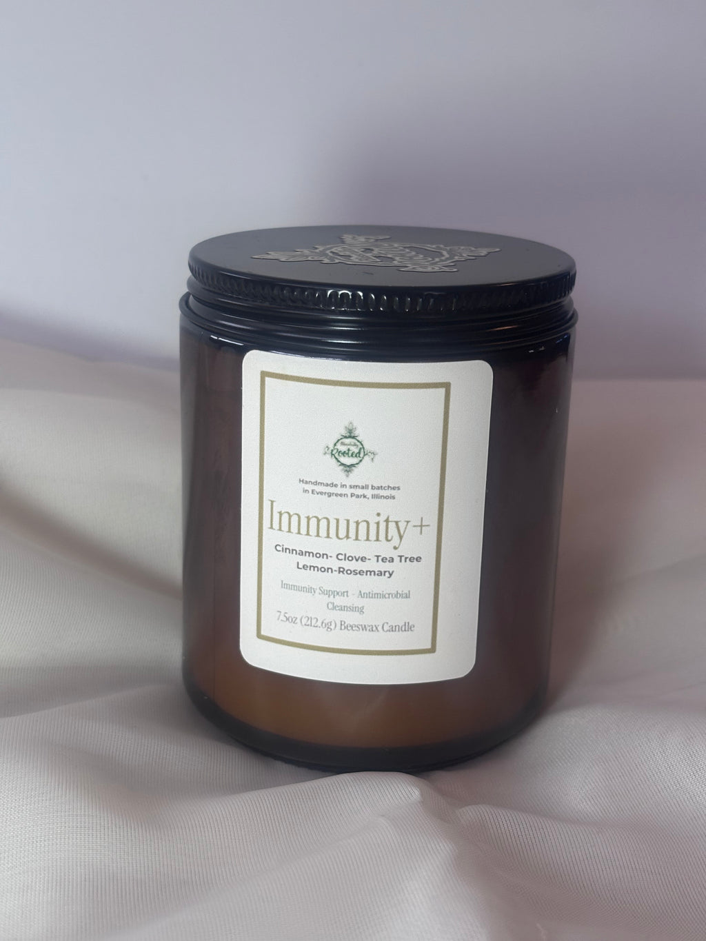 Immunity+ Beeswax Candle for Immune & Seasonal Support
