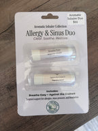 Allergy & Sinus Duo | Ravensara Inhaler + Sinus Roller | Hormone Safe Bundle