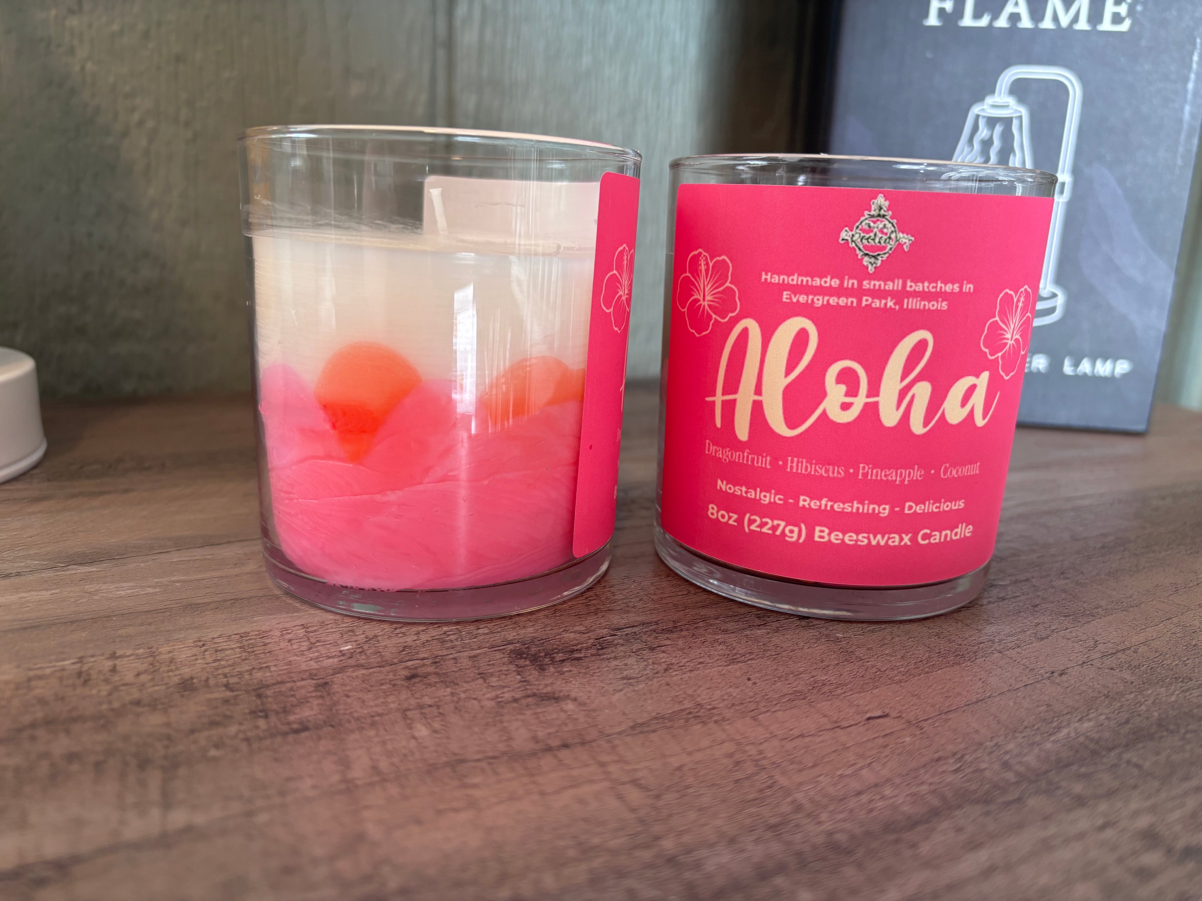 8oz Aloha Beeswax Candle