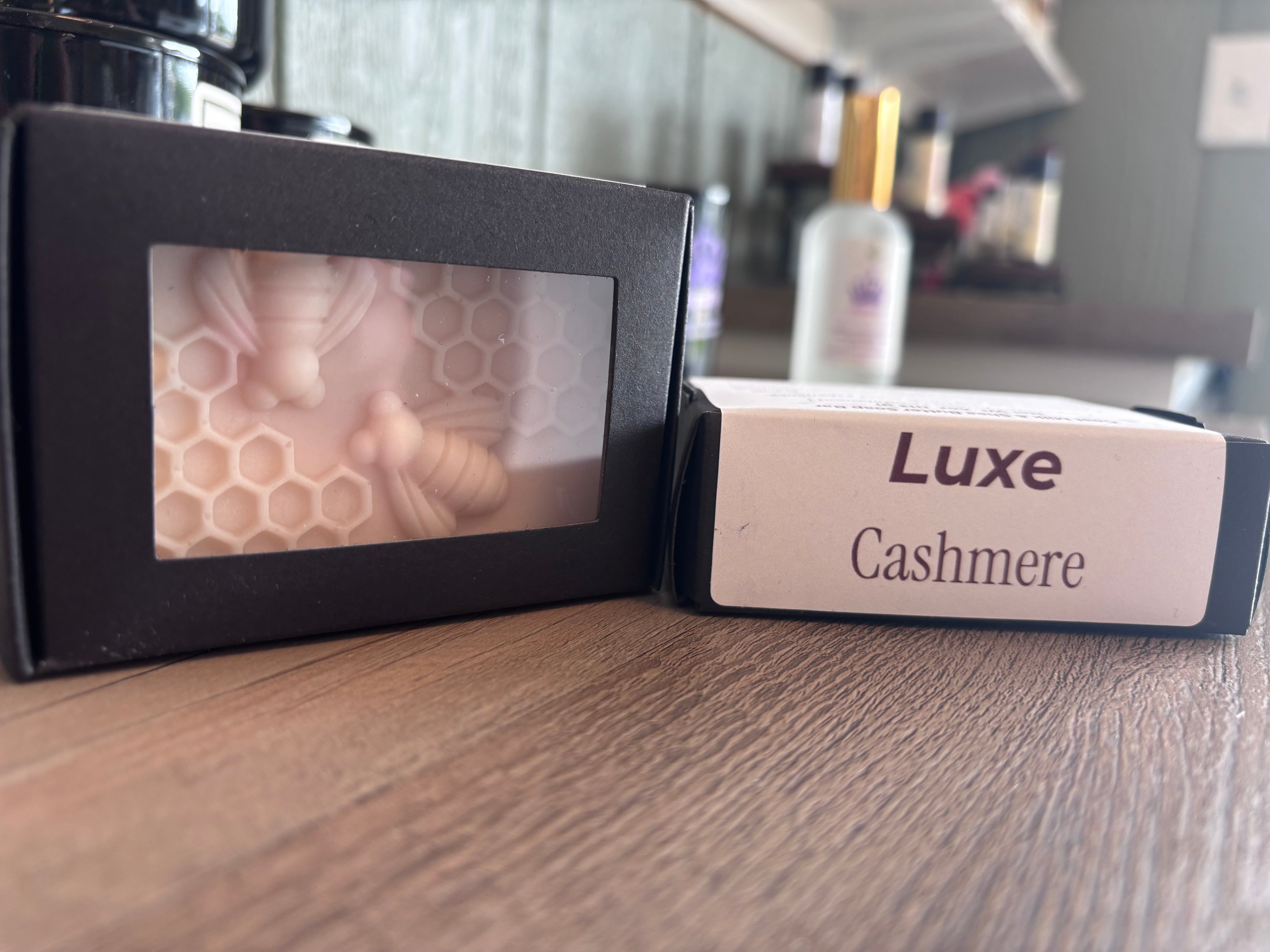 Luxe Cashmere - Goat Milk & Shea Butter Soap - Cashmere, Amber, Cedarwood