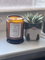 Hope of Morning Beeswax Candle for Calm & Morning Grounding