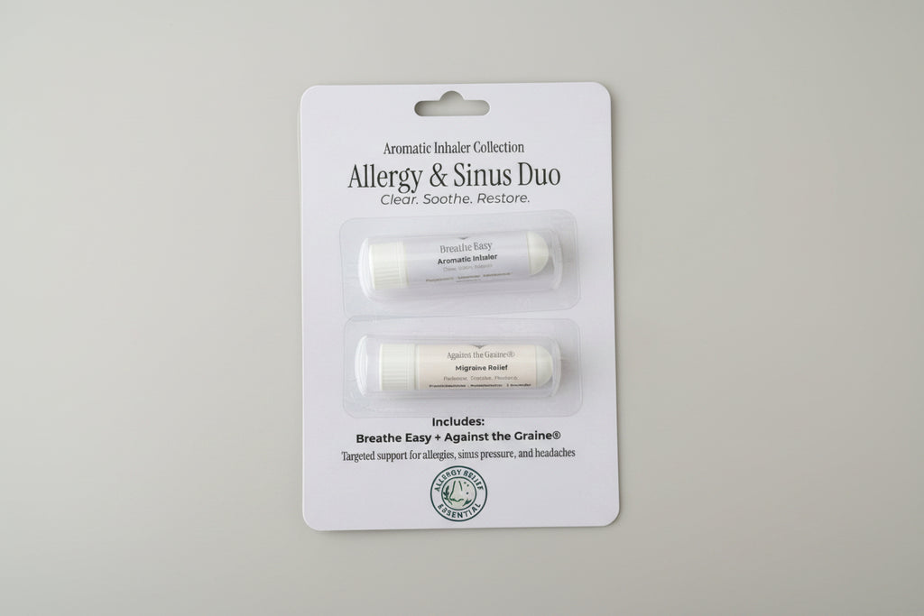 Allergy & Sinus Duo | Ravensara Inhaler + Sinus Roller | Hormone Safe Bundle