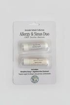 Allergy & Sinus Duo aromatic nasal inhalers with Breathe Easy and Against the Graine by Blissfully Rooted