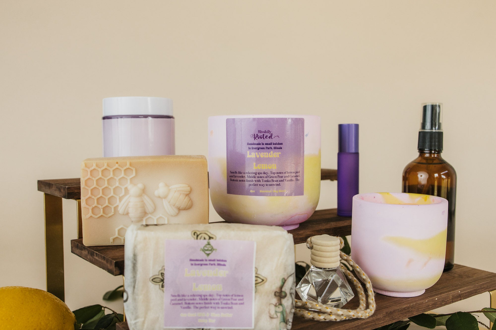 Lavender Lemon Beeswax & Shea Butter Hand and Body Cream