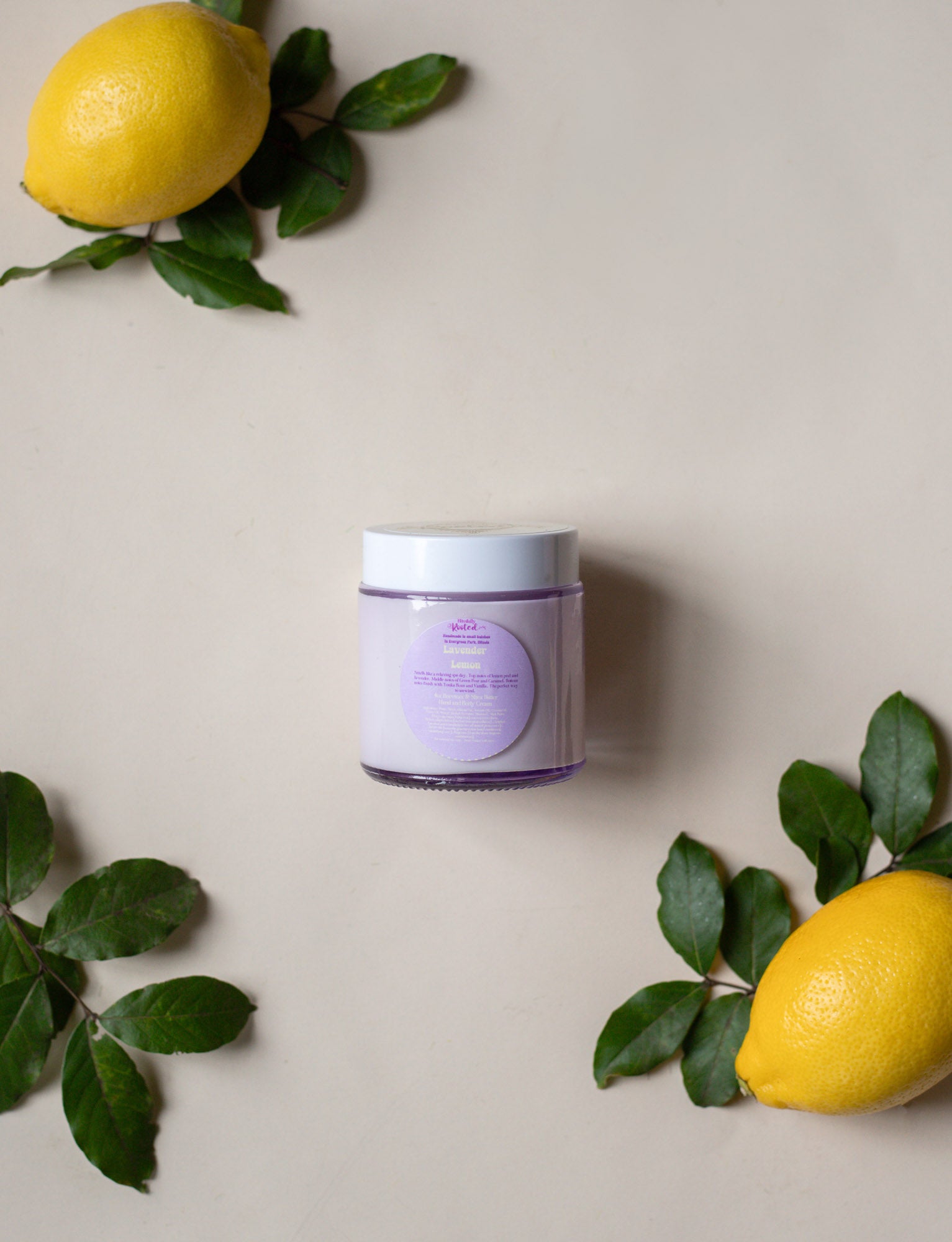 Lavender Lemon Beeswax & Shea Butter Hand and Body Cream