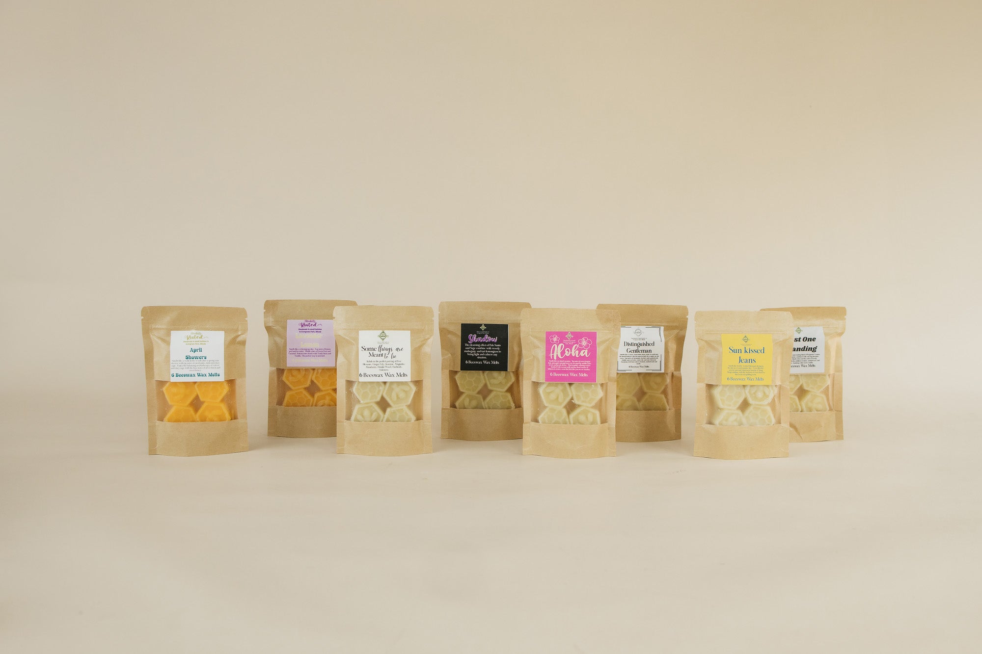 Sun-kissed Jean Beeswax Wax Melts- 8