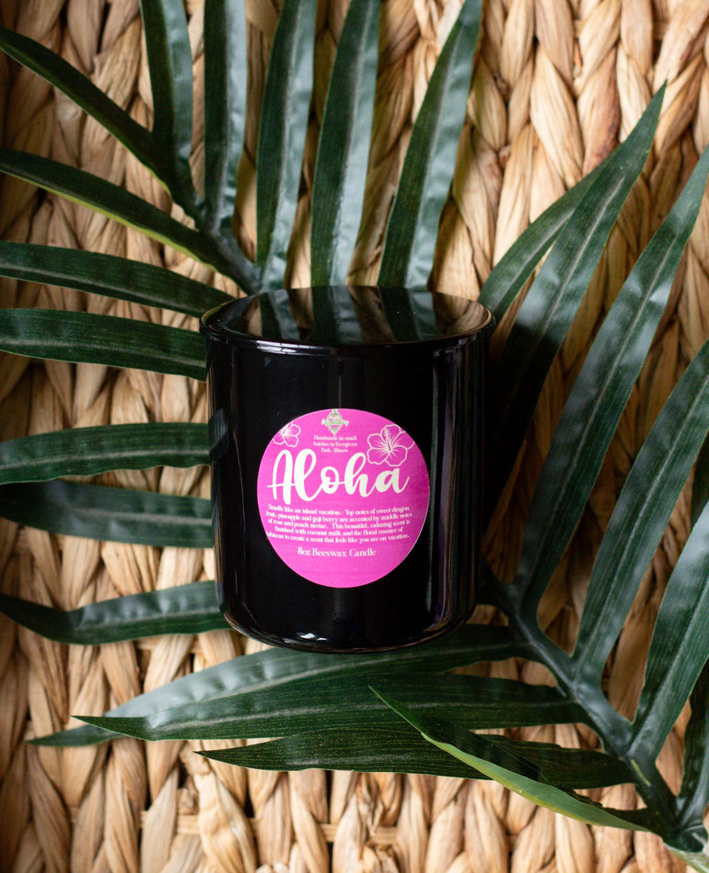 9oz Aloha Beeswax Candle