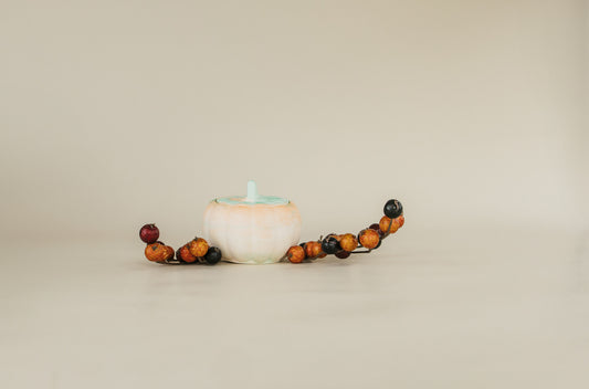 Warm Apple Cider Donuts 5oz Decorative Pumpkin Candle