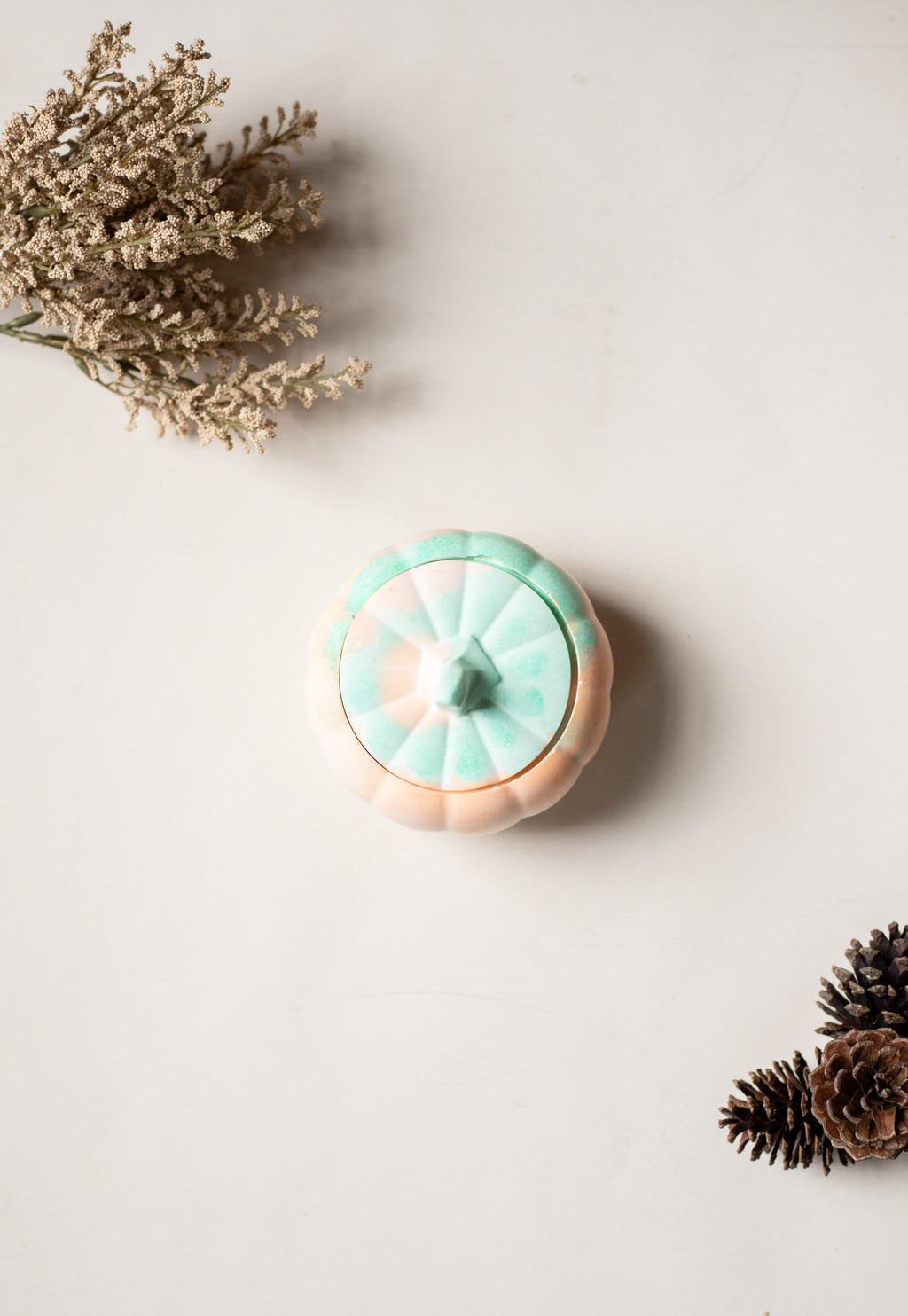 Warm Apple Cider Donuts 5oz Decorative Pumpkin Candle