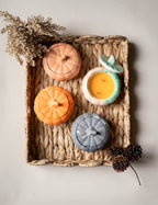 Warm Apple Cider Donuts 5oz Decorative Pumpkin Candle