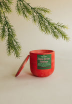 Home for the Holidays Beeswax Candle
