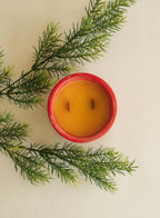 Home for the Holidays Beeswax Candle