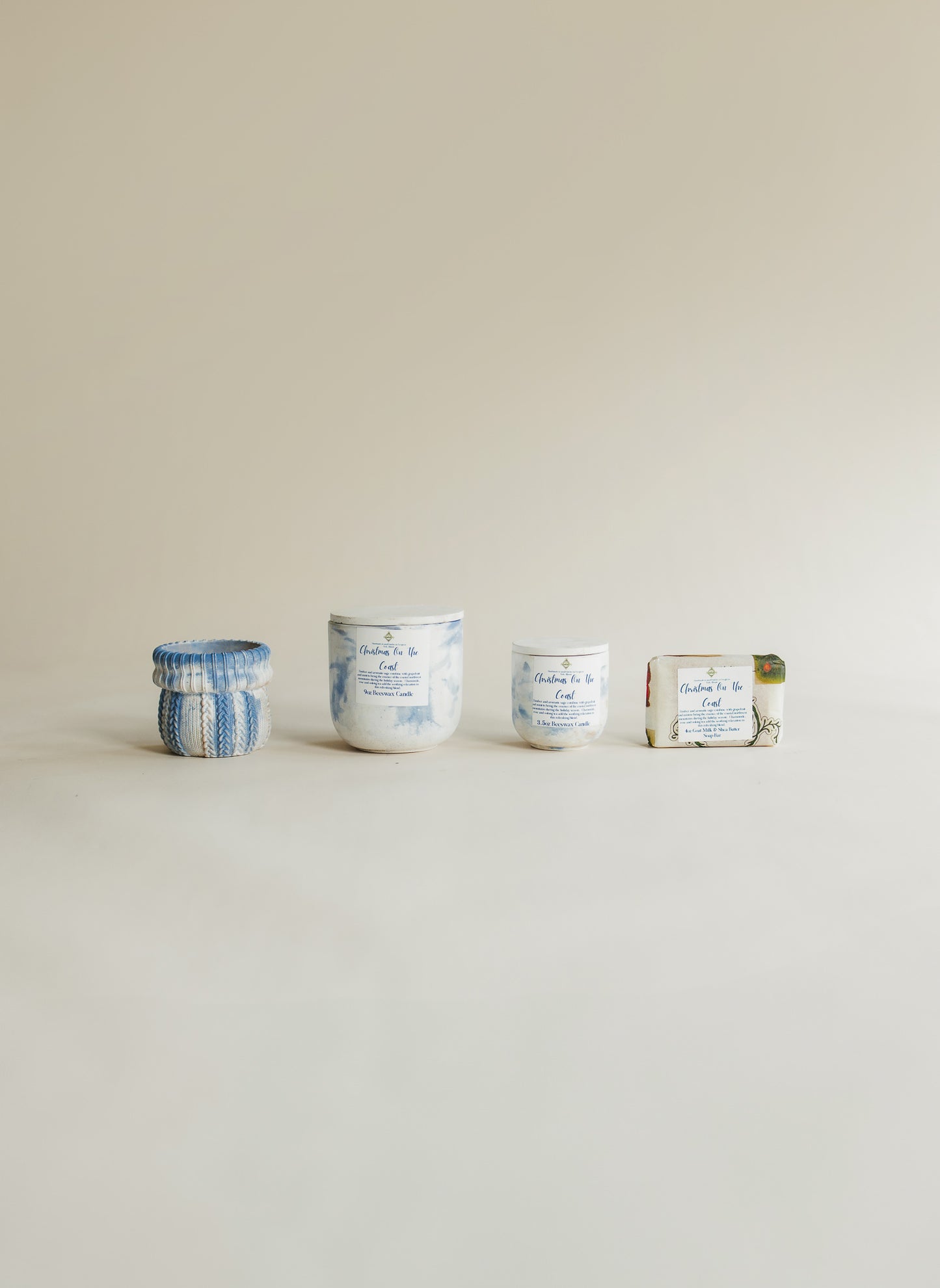 Christmas on the Coast Beeswax Candle