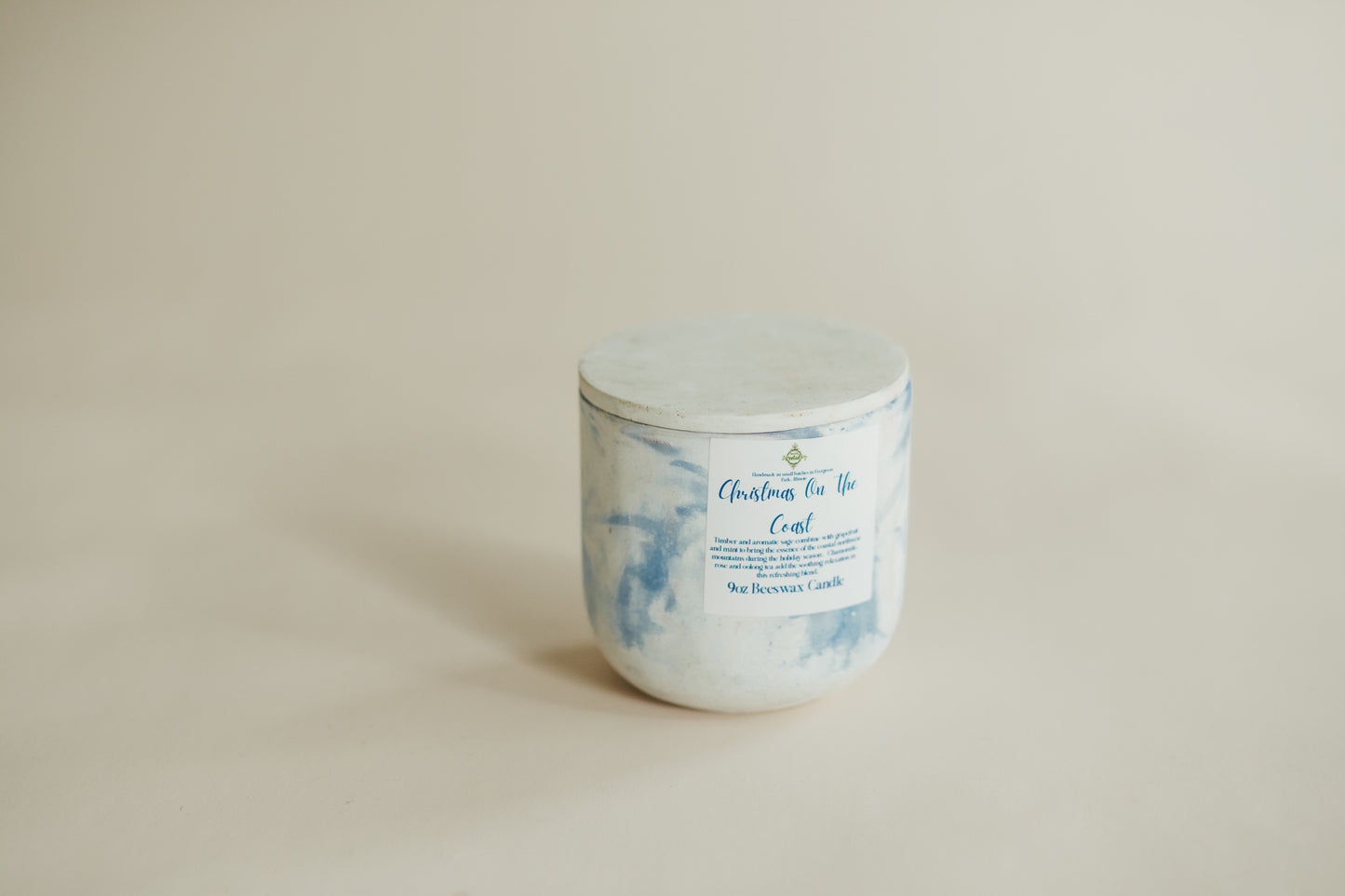 Christmas on the Coast Beeswax Candle