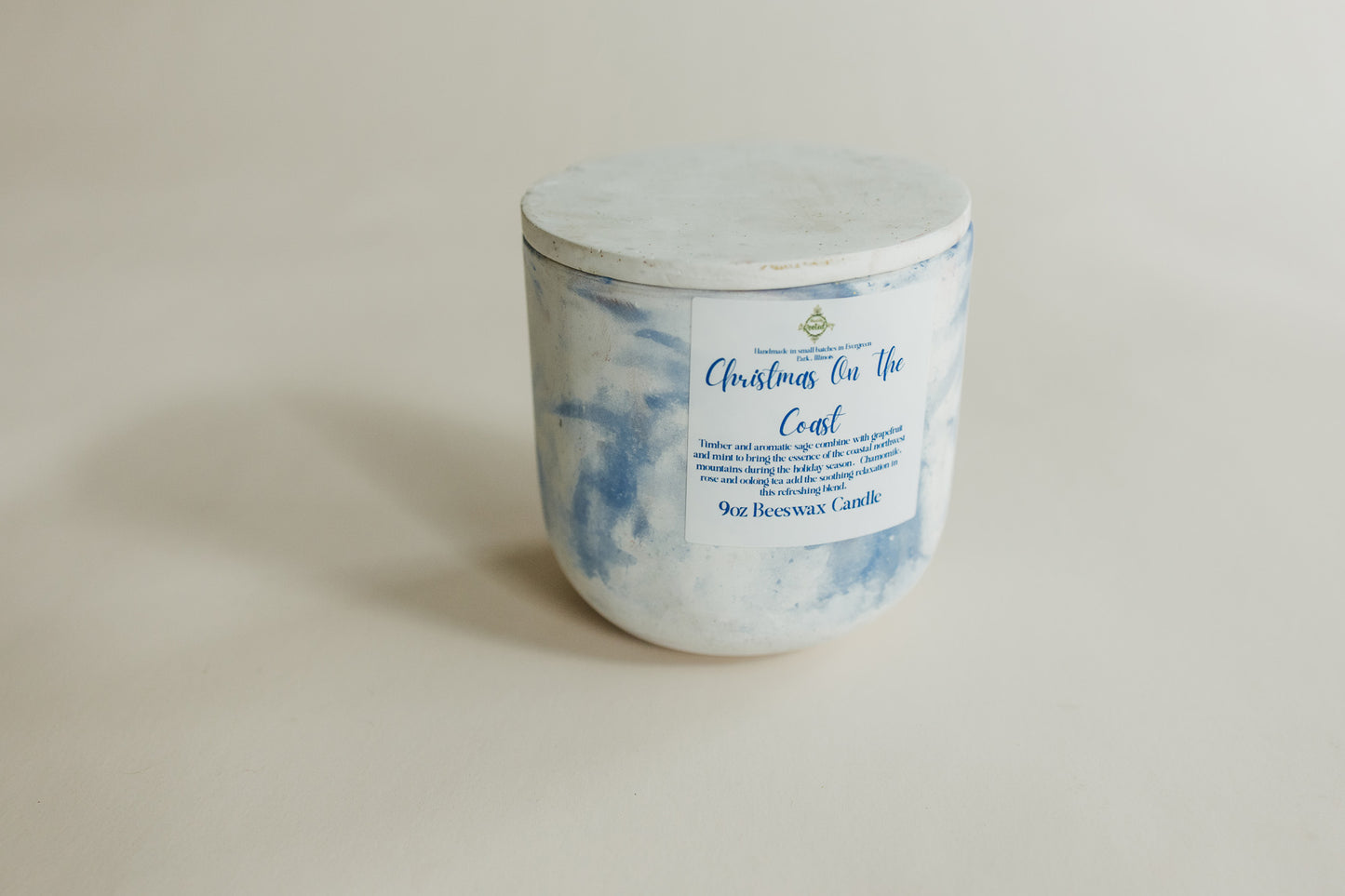 Christmas on the Coast Beeswax Candle