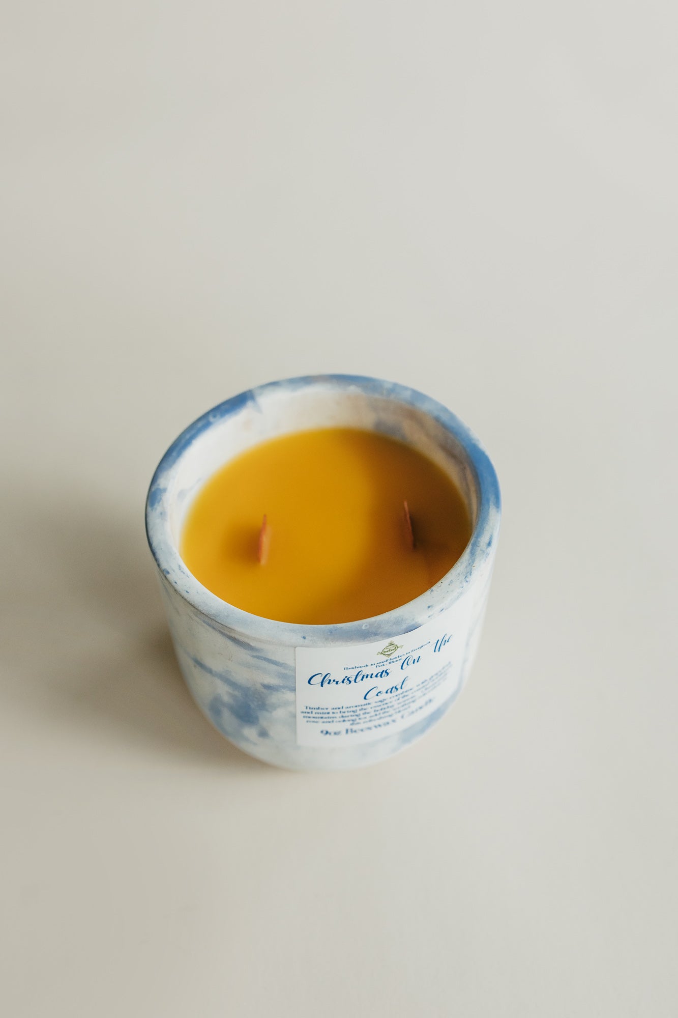 Christmas on the Coast Beeswax Candle