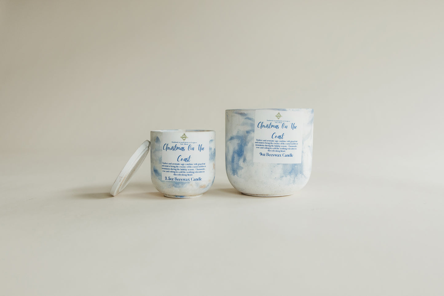 Christmas on the Coast Beeswax Candle