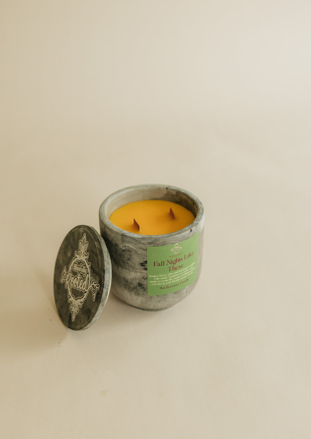 Fall Nights Like These 3.5oz Beeswax Candle