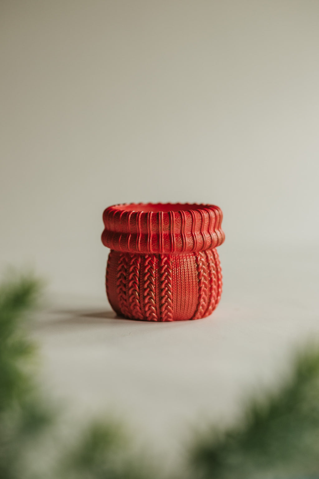 5oz Sweater Vessel Beeswax Candle