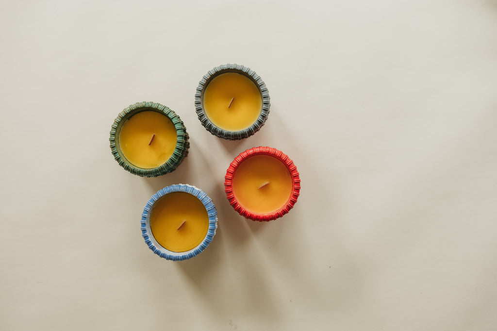 5oz Sweater Vessel Beeswax Candle