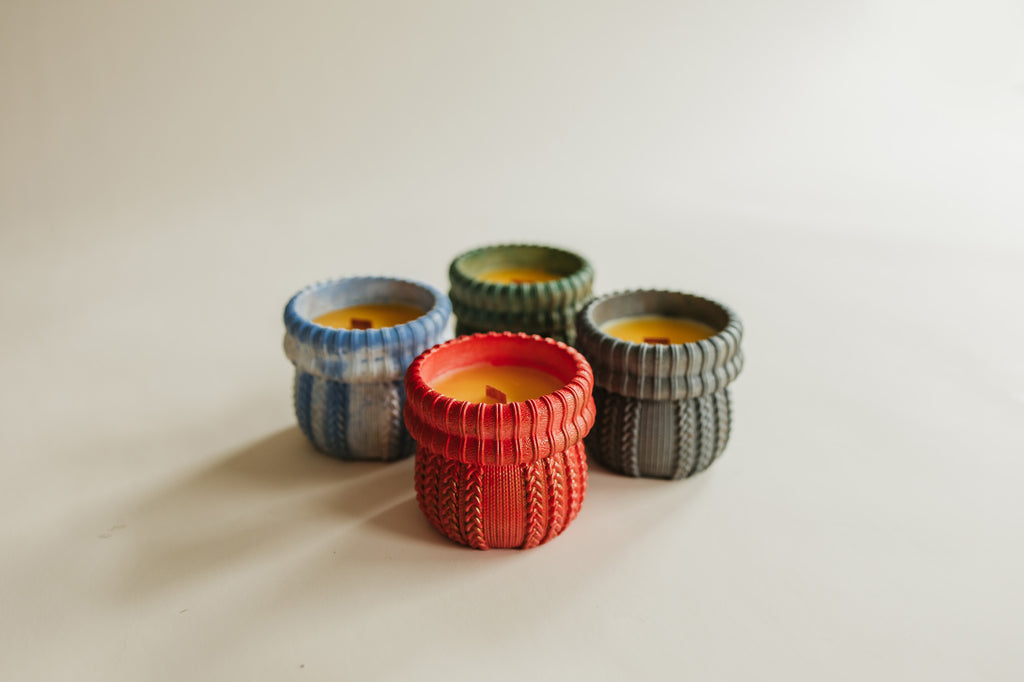 5oz Sweater Vessel Beeswax Candle