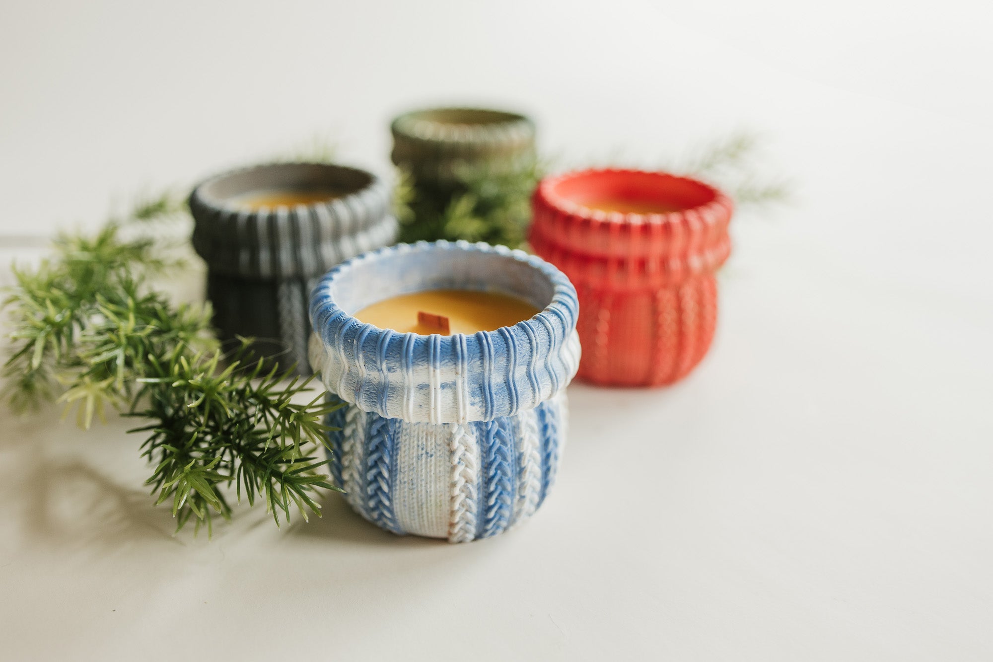 5oz Sweater Vessel Beeswax Candle