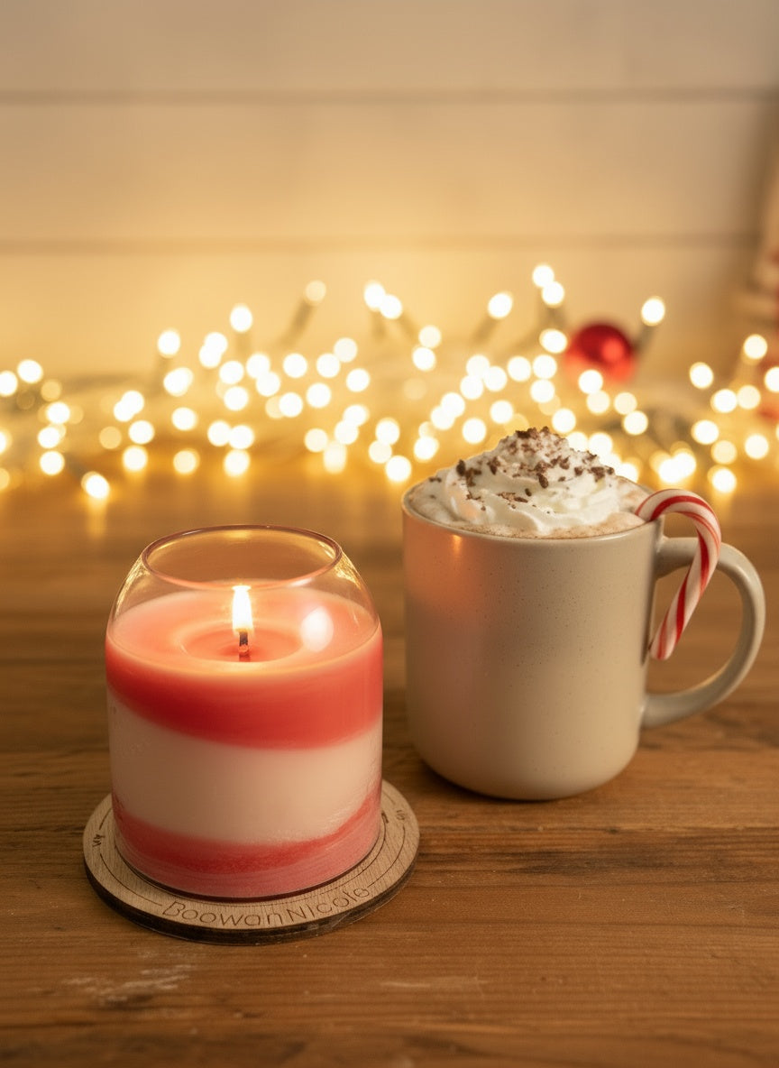 Home for the Holidays Beeswax Candle