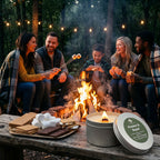 Protect & Repel Beeswax Candle Tin – 3.5oz, Wood Wick, DEET-Free
