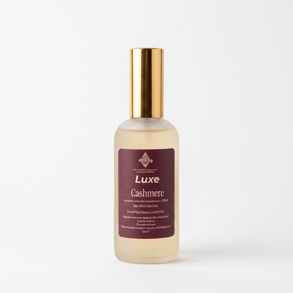 Luxe Cashmere - Room & Linen Spray - Cashmere, Amber, Cedarwood