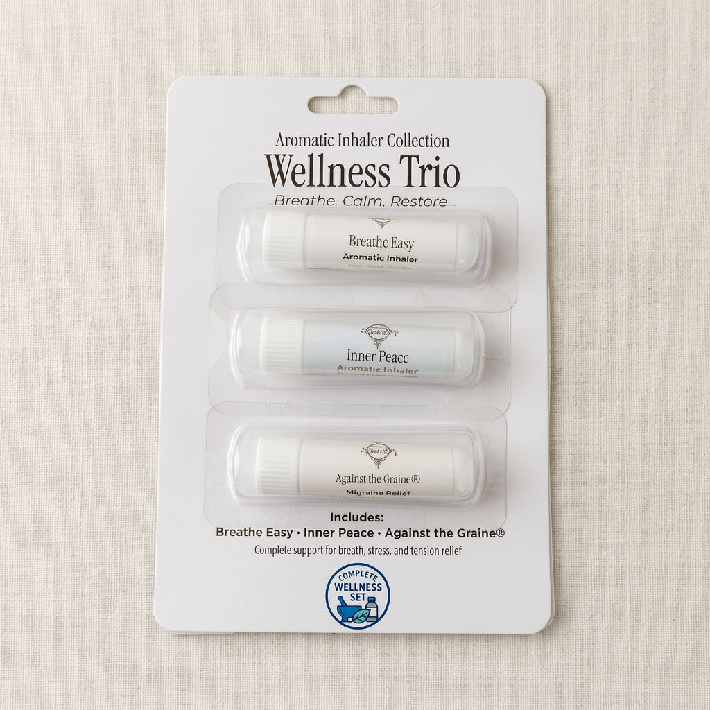 Wellness Trio - Breathe Easy + Inner Peace + Against the Graine Aromatic Nasal Inhalers